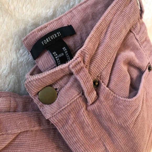 Rose Corduroy High Waisted Skinny Jeans W25 L30/XS - Picture 3 of 3